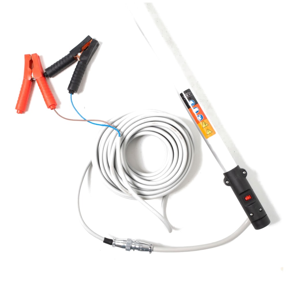 Cavo da 12 metri con pinze per batteria 12V