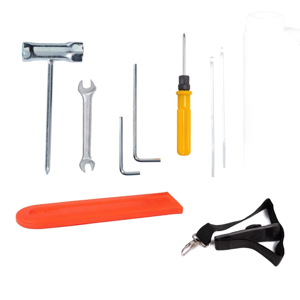 Kit attrezzi e accessori inclusi